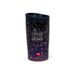 Legami - Vacuum Tumbler Hot & Cold, thermisch glas, licht en duurzaam, met luchtdichte sluiting, van roestvrij staal, inhoud 275 ml, voor alle soorten dranken, sterrenthema