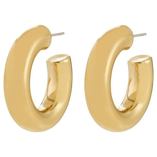 PILGRIM gold plated oorbellen Phase
