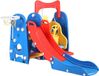 Bolt Edge Ensemble balançoire et toboggan 3-en-1 pour tout-petits - Bleu et Rouge