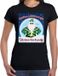 Bellatio Decorations Shoppartners Bv Fout Kerst t-shirt / shirt - Achterhoek style we know how to party - zwart voor dames - kerstkleding / kerst outfit L