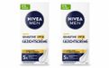 NIVEA MEN Crème visage Sensitive avec SPF 15 - 75 ml - Lot économique - 2 pièces