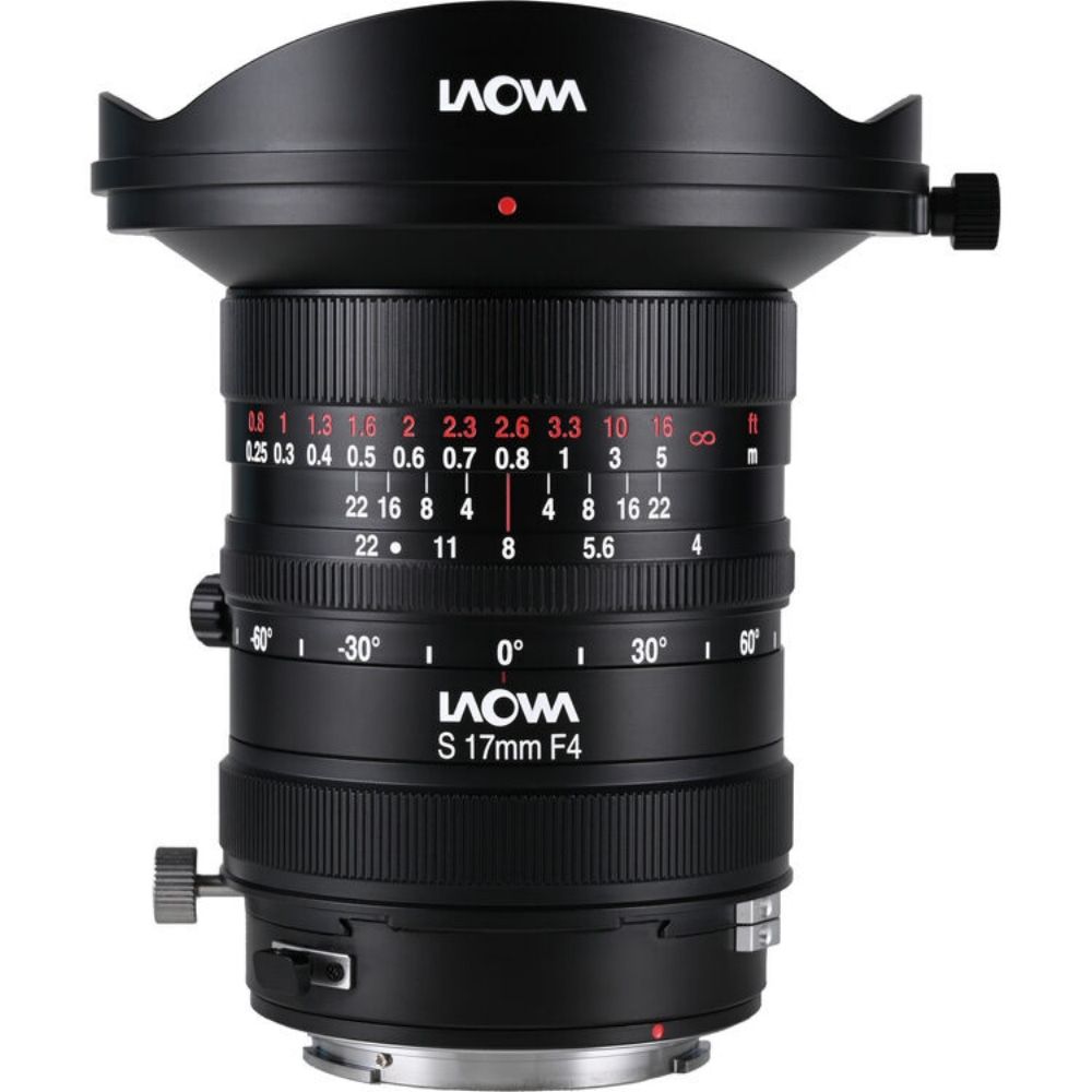 Laowa 17mm f/4.0 Zero-D Shift Canon RF-mount objectief