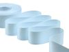 Furlanis - Dubbel satijnen lint, Italiaanse stof - ijs, 40 mm x 25 m