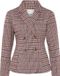 ICHI IHKATE CHECKIT BL2 Dames Blazers BIG CHECK L Polyester/Viscose/Elastaan