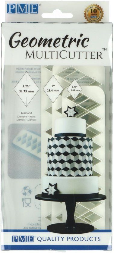 PME Geometrische Multi-Uitsteker Diamant Set/3