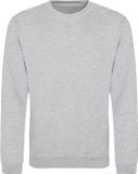 Just Hoods AWDis Sweat Heather Grey Maat XS