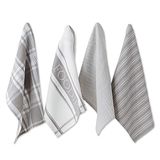 DII Theedoeken, set van 4 stuks, zeer absorberend, voor wassen en drogen (45,7 x 71,1 cm)