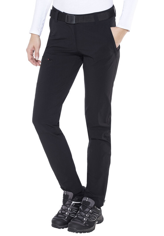 Maier Sports Inara Slim lange broek Dames zwart 42 2018 Trekking- & Wandelbroeken