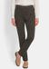 Goldner Broek CARLA Jerseybroek met minimalistische print - zwart / beige / gedess. - Maat 40