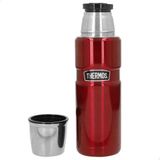 Thermos Stainless Steel 470ml Thermosfles Rood