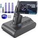 Morpilot Batterie 8000mAh pour Dyson V7 SV11 Motorhead Pro Animal Absolute Fluffy Trigger Aspirateur avec 4 Filtres