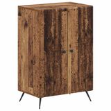 vidaXL Schoenenkast BREDA Bewerkt hout Oud hout