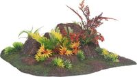 Flamingo Radha - Decoratie Vis - Ad Radha Rots + Plant Hoek 27,5x27,5x10cm