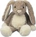 Inware Konijn/haas Knuffel - bruin - zittend - 17 cm - pluche dieren knuffels