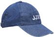 JJXX JACK & JONES Dames Jjxx Jxbasic Big Logo Denim Noos Baseball Cap, Dark Blue Denim