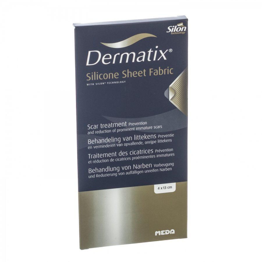 Dermatix Silicone sheet fabric Silicoon pleister 4 x 13 cm
