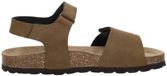 KEQ Jongens Sandalen Donkerbruin Maat 31