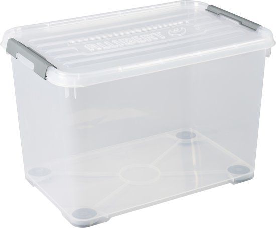 Allibert Handy+ Opbergbox - 65 l - Transparant