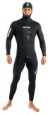 Seac Royal, 7 mm neopreen wetsuit voor freediving, long-john en vest met capuchon