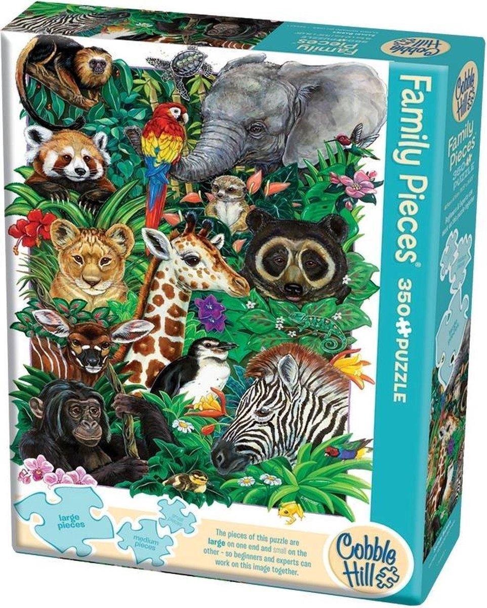 Cobble Hill familie Puzzel Safari Babies - 350 stukjes