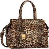 Gabor Schoudertas Gela Zip Shopper Leo Brown