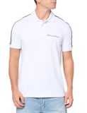 A|X Armani Exchange Polo blanc uni pour homme (XS)