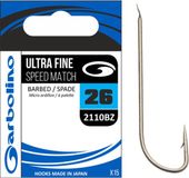 Garbolino Ultra Fine Speed Match Barbed-Spade (15 pcs) - Taille : 22