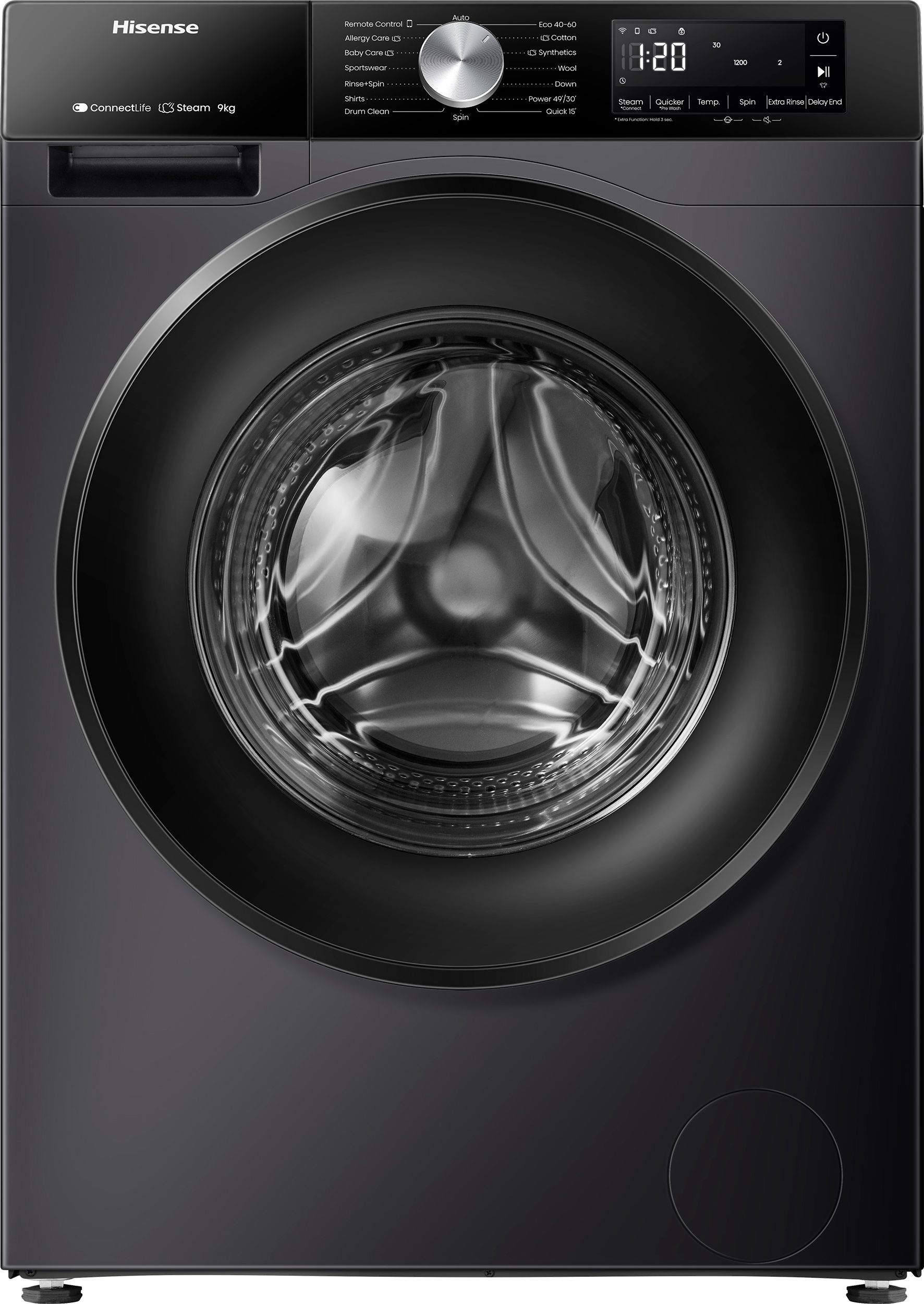 Hisense WF3S9043BB3  / 9kg 