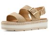 TOMS Giana Sandalen Plat - Beige - Maat 36