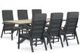 Lifestyle Garden Furniture Lifestyle Lifestyle Marseille/Palermo 215 cm dining tuinset 7-delig
