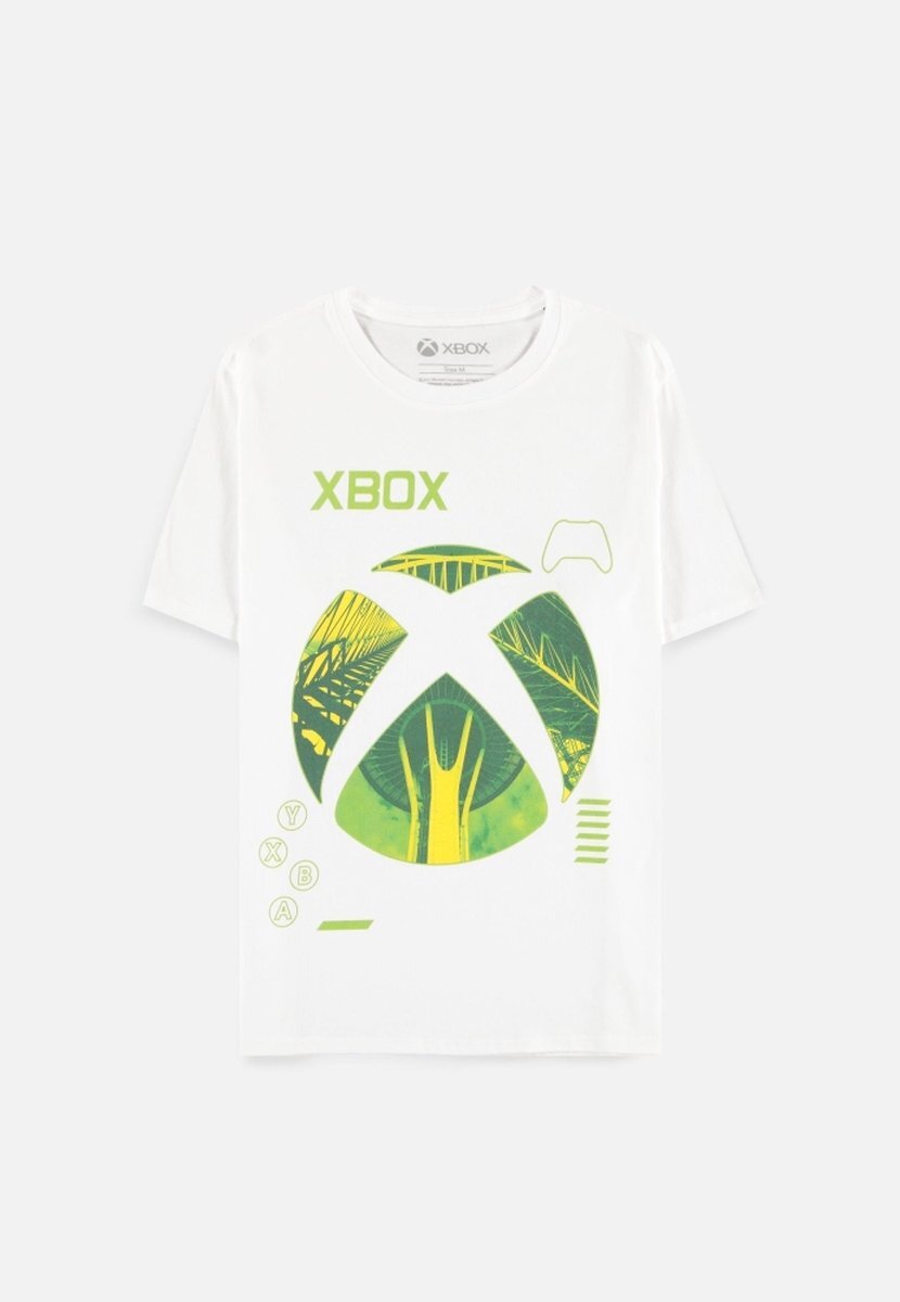 Difuzed Xbox Heren Tshirt -M- Wit