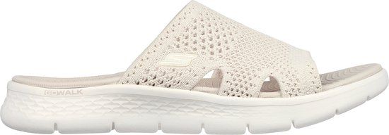 Skechers Go Walk Flex Zandal - Elation - Dames Sandalen - Naturel - Maat 39