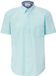 s.Oliver Chemise à manches longues, col classique, poche poitrine, fermeture boutonnée, motif rayé, Coupe droite, Coton, vert menthe, taille L