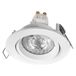 OSRAM Spot Set Twistlock LED inbouwspot flexibel wit, 2,6W 2700K warm wit, aluminium, twistlock systeem