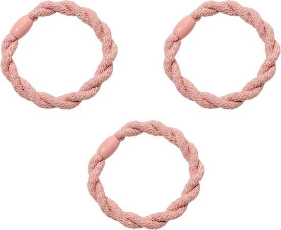 SOHO Karoline Haarelastiekjes - Roze