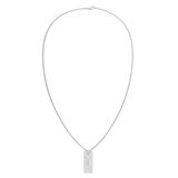 Calvin Klein CJ35000058 Heren Ketting - Staal - Zilverkleurig
