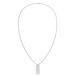Calvin Klein CJ35000058 Heren Ketting - Staal - Zilverkleurig