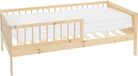 ml-design Lit enfant 80x160 cm avec matelas, sommier à lattes et protection anti-chute