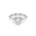 Swarovski Una Dames Ring Metaal - Zilver - 16.50 mm / maat 52
