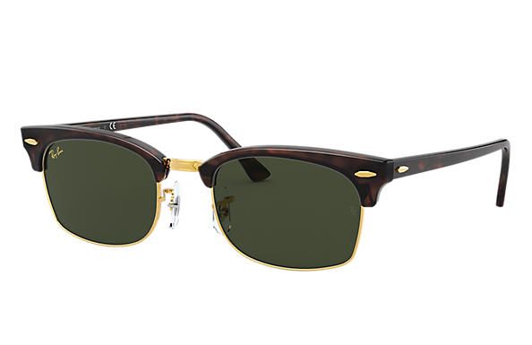 Ray-Ban Clubmaster Square Legend Gold RB3916 52-20 Zonnebril