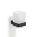 Gedy Lounge portacepillo, cromall, Zwart, One Size
