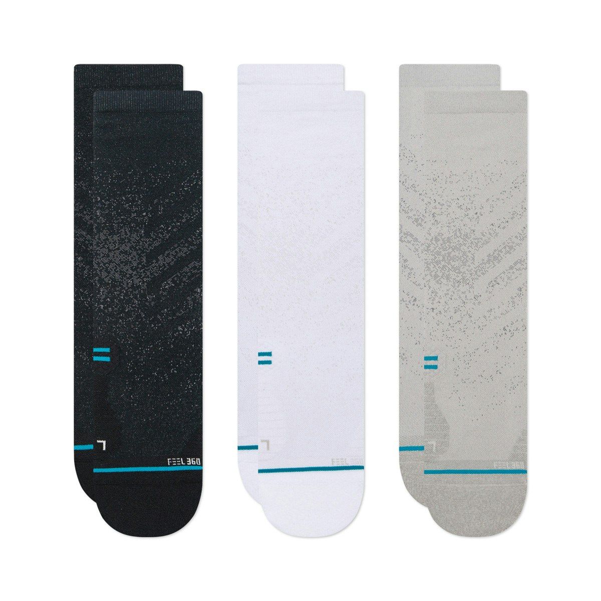Stance Run Light Crew 3 Pack Unisex