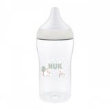 NUK Perfect Match babyfles 260ml temperatuurcontrole - Beige
