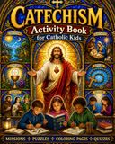 Catechism Activity book for Catholic Kids: Understanding the Beliefs and Teachings of the Church Through Puzzles, Quizzes, Coloring Pages, and other Adventures