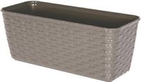 Prosper Plast Bloembak Ratolla P 49.2x17,2x17,4cm lichtbruin