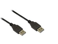 Alcasa USB 2.0 Kabel 1.8m Zwart