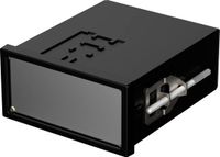 Bopla NGS 9410 UNINORM-EINSCHUBGEH. Behuizing voor paneelmontage 96 x 48 x 109.5 Zwart (RAL 9005) 1 stuk(s)