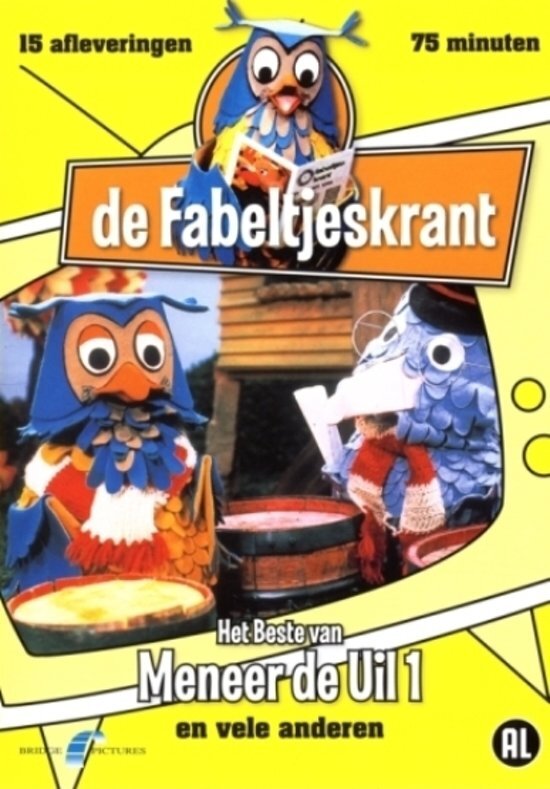 Meneer de Uil 1 Fabeltjeskrant dvd