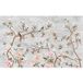 Papier peint panoramique - Fleurs oiseaux - 408 cm x 255 cm