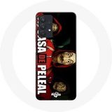 Samsung Galaxy A32 4G Hoesje La casa de papel Het masker van dali